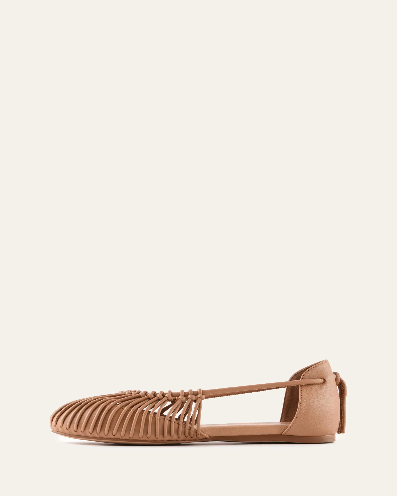 YUZU CASUAL FLATS TUSCAN TAN LEATHER - Image 5