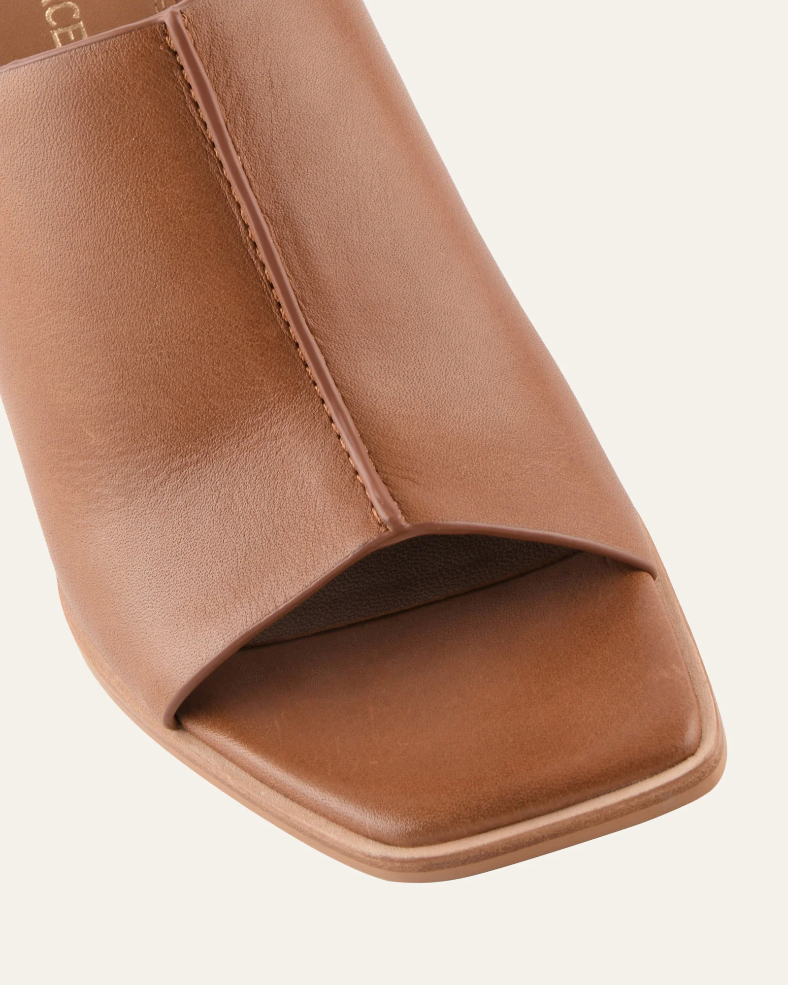 ZULU HIGH HEEL SANDALS TUSCAN TAN LEATHER - Image 4