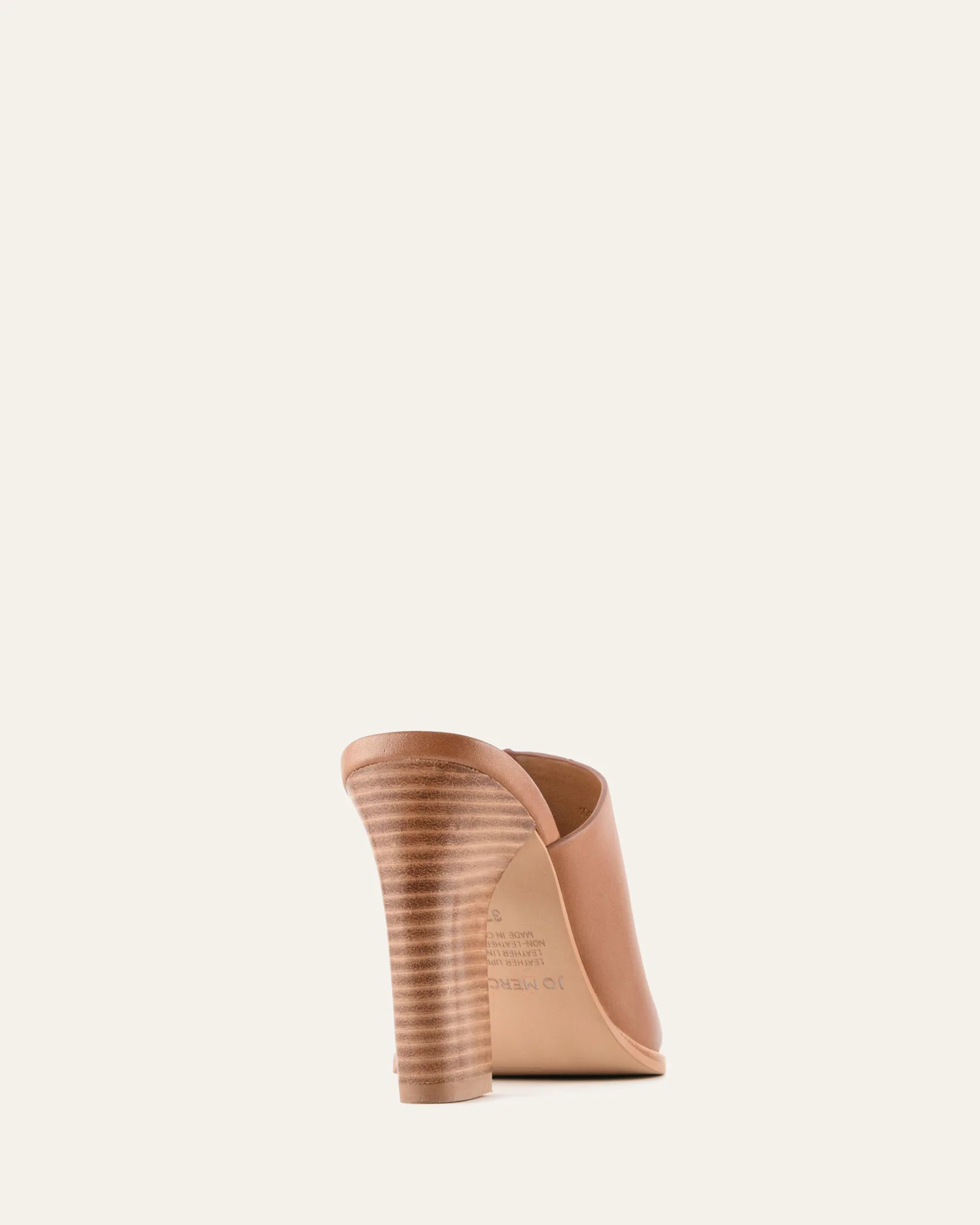 ZULU HIGH HEEL SANDALS TUSCAN TAN LEATHER - Image 5