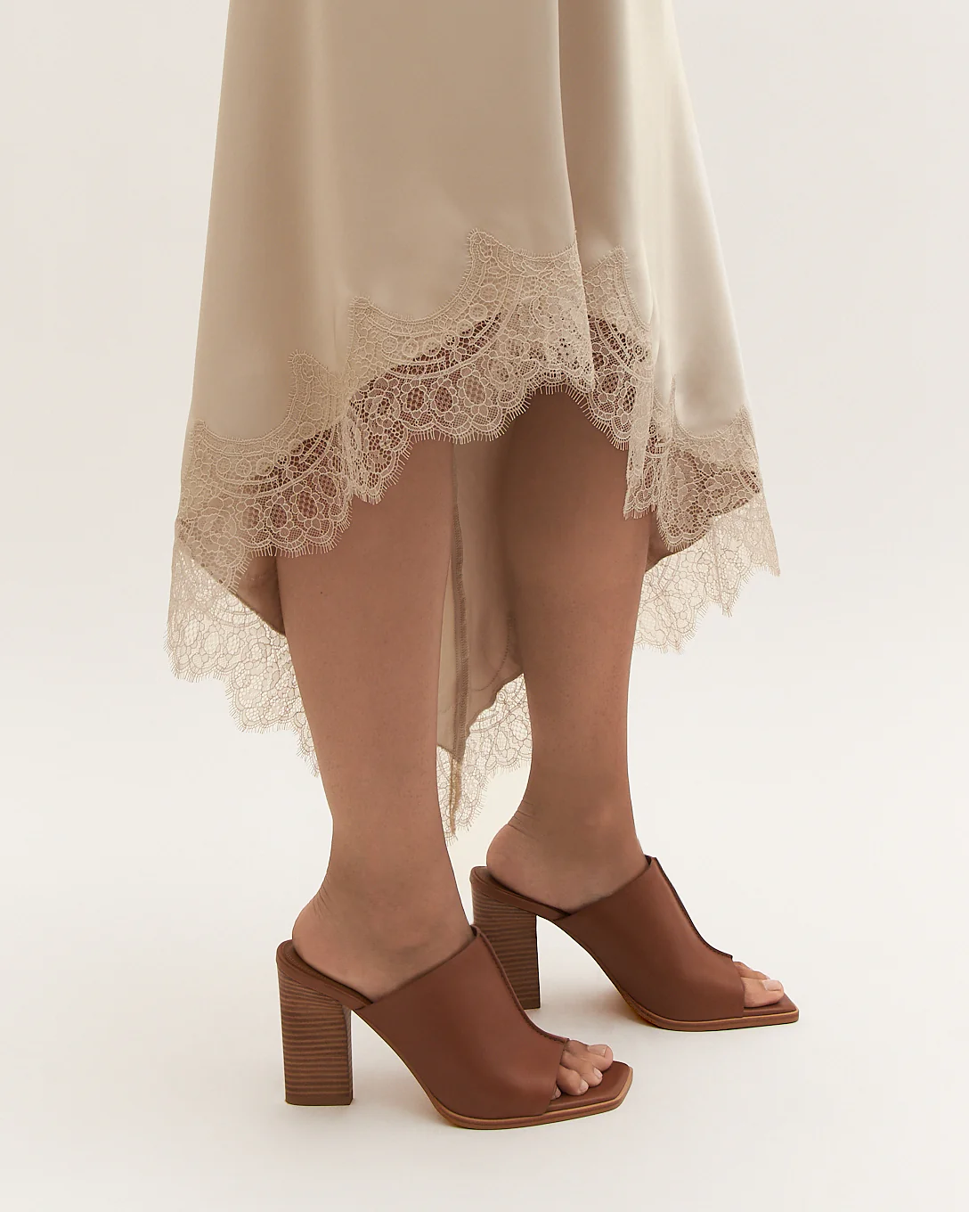ZULU HIGH HEEL SANDALS TUSCAN TAN LEATHER - Image 7